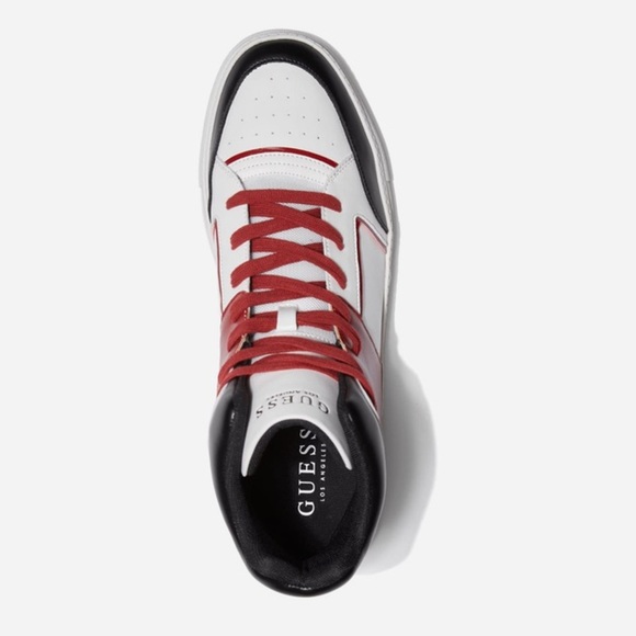 New GUESS Men's high sneakers SZ 12 - Picture 2 of 5